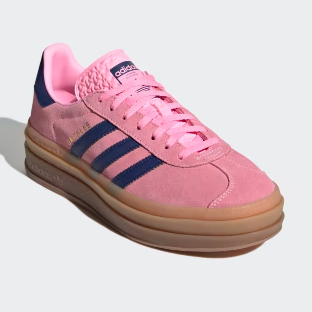 Adidas 9.5 ladies GAZELLE BOLD SHOES